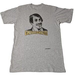 GAZILLIONAIRE‎ SPIEGELWORLD Men Medium Gray Cotton Graphic T-Shirt